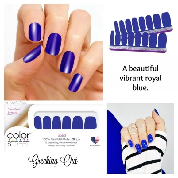 156. Color Street Nail Polish Strips - Greeking Out - Picture 2 of 3